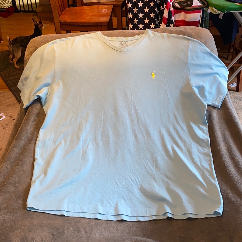Light Blue Polo Shirt, size-XL